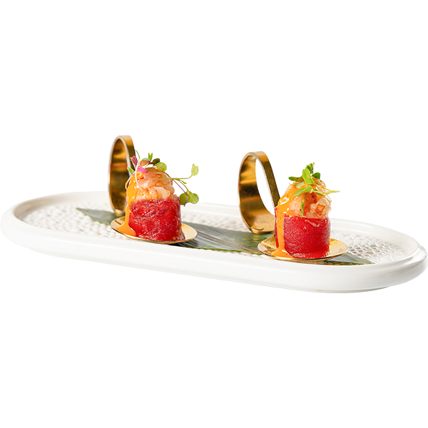 GUNKAN DE ATÚN Y GAMBA ROJA (2U)