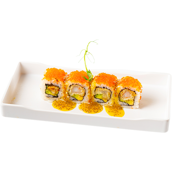 ROLL DE CALIFORNIA CON GAMBA (4U)