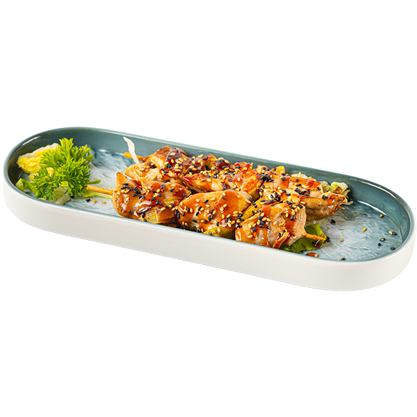 KUSHIYAKI DE POLLO A LA PLANCHA