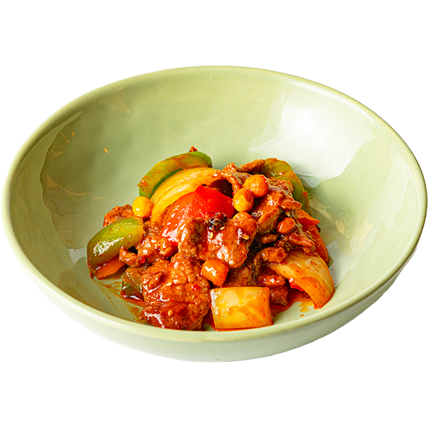 TERNERA CON SALSA PICANTE